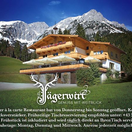 Boutique-Pension Jaegerwirt Scheffau am Wilden Kaiser Luaran gambar