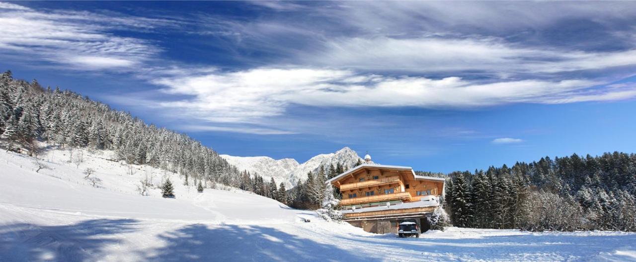 Boutique-Pension Jaegerwirt Scheffau am Wilden Kaiser Luaran gambar
