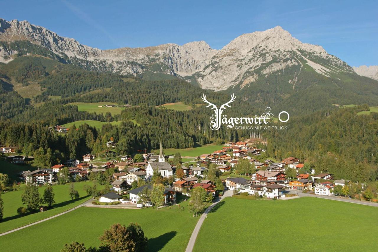 Boutique-Pension Jaegerwirt Scheffau am Wilden Kaiser Luaran gambar
