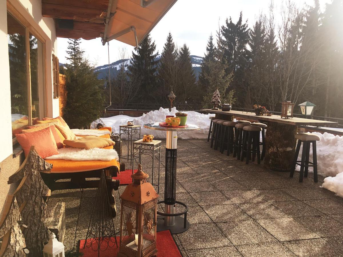 Boutique-Pension Jaegerwirt Scheffau am Wilden Kaiser Luaran gambar