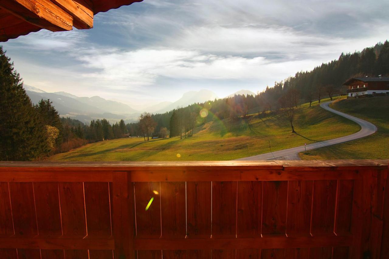 Boutique-Pension Jaegerwirt Scheffau am Wilden Kaiser Luaran gambar
